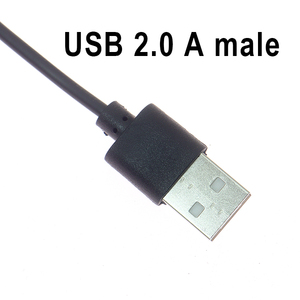 Cavo Pigtail USB 2.0 di Alta Qualità 5V da Maschio a 2 Pin con Estremità a Filo Nudo per Strisce LED, Lampade e Ventilatori - Product Image 4