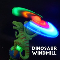 Jouet LED lumineux pour enfants YT : moulin à vent portatif, baguette rotative, bâton lumineux avec son et lumière LED, idéal pour l'été