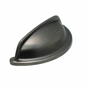 OEM Gun metal Finished Möbel griffe Knöpfe für Schränke Kommoden Schublade Küchen tür Zug griff Schlafzimmer Wohnzimmer im Freien - Product Image 2