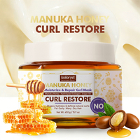 Crème bio à la menthe et au romarin pour cheveux abîmés, soin capillaire fortifiant et revitalisant en profondeur, marque privée