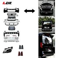 Kit carrosserie pare-chocs Mercedes-Benz VITO V-class 2016-2023 W447 V220d V260d Style GLS Maybach Phares LED Feux arrière Capot