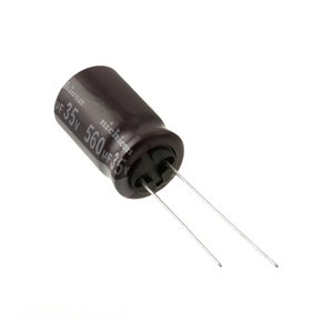 ตัวเก็บประจุแบบ Through Hole ยี่ห้อ Manufacturer Channel รุ่น 560 uF CAP ALUM 560UF 20% 35V RADIAL TH UPJ1V561MHD - Product Image 1