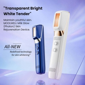 Cordless Heating <b>Vibration</b> Eye Face Lifting Massager Pen Eye Cream Import Wand Device LED Photon Facial Beauty Instrument - Product Image 4