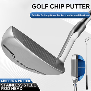 Club de golf forgé en acier inoxydable pour le putting et le chip, idéal pour les bunkers en herbe longue et les zones autour du green - Product Image 1
