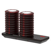 Serveur de sous-verre téléavertisseur de Restaurant sans fil Buzzer de Table de Restaurant 10 pièces Buzzer de café Buzzer de Service à la clientèle