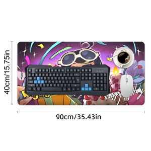 แผ่นรองเมาส์สำหรับเล่นเกมธีมฟุตบอลปี 2026 สำหรับพีซี/แล็ปท็อป แผ่นรองเดสก์ท็อปแบบเรียบ น้ำหนักเบา สำหรับคอมพิวเตอร์ตั้งโต๊ะสำนักงาน สำหรับเกมเมอร์ แฟนฟุตบอล - Product Image 2