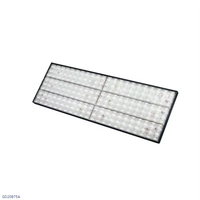 RONSE Projecteur LED SMD sur rail noir de haute qualité, moderne, commercial, à intensité variable, 4 fils, boîtier en aluminium, pour supermarché