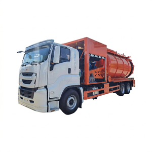 Camión de vacío para alcantarillado Isuzu 6x4 GIGA, camión limpiador de alcantarillado con bomba de vacío para succión y descarga rápidas. - Product Image 1