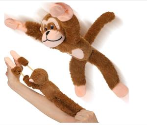 Juguete de Peluche de Mono Volador con Sonido Personalizado, Mono Gritando con Tirachinas - Product Image 2