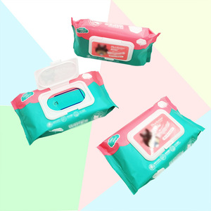 Lingettes bébé épaissies jetables avec couvercles, lingettes nettoyantes pour bébé, lingettes humides pour enfants et nourrissons en gros - Product Image 1
