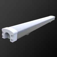 Lumière LED Tri-Proof industrielle 4ft 2ft 18W 36W Télécommande Gradation Haute Protection Entrepôt Extérieur