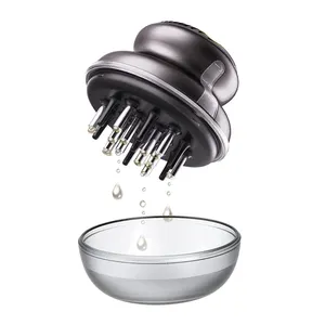 头发定型工具瓶液体药物分配器发油涂抹器，用于头发干燥头皮