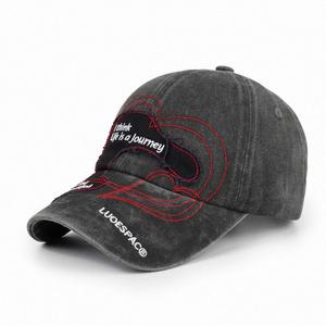 Casquette de baseball imperméable à 6 panneaux entièrement personnalisée, fabriquée en usine BSCI, en coton et polyester, avec logo brodé, unisexe, pour toutes les saisons - Product Image 4