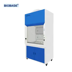 Campana extractora BIOBASE, sistema de Control de microprocesador con conductos, campana extractora de velocidad de aire ajustable económica y barata para laboratorio