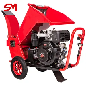 Hanya Operasi Industri 30Hp 13Hp Mesin Penghancur Kayu Chipper