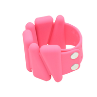 Ensemble de bandes de cheville et de poignet réglables en silicone avec poids en fer, respirantes, écologiques, antidérapantes, accessoire de Pilates pour l'entraînement de force