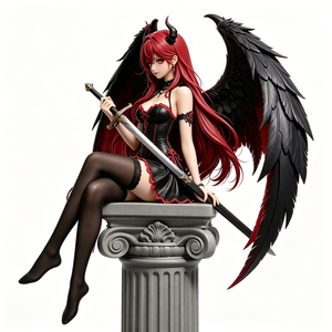 Modèle <span class=keywords><strong>3D</strong></span> personnalisé OEM 1/6 GK Collection Angel <span class=keywords><strong>Sexy</strong></span> Girl Toy Anime Figurine en résine pour enfants - Product Image 2