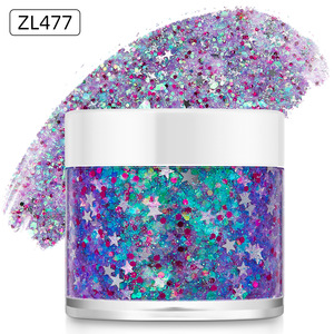 Crème scintillante pour le corps et les lèvres, effet laser coloré, pour Noël, la fête de l'Indépendance et la Saint-Valentin, marque privée - Product Image 6