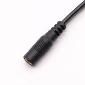 家用电器定制电缆组件20 Awg 5.08节距2针端子块聚氯乙烯绝缘5521 DC插孔扁平电缆 - Product Image 6