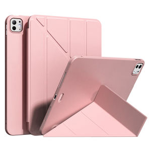 Nouvel étui en cuir TPU multi-pli pour <span class=keywords><strong>iPad</strong></span> Pro 11 (2024) Housses de tablette légères et durables pour <span class=keywords><strong>iPad</strong></span> Pro 12.9 (2022)/Air13 pouces 2024 - Product Image 2