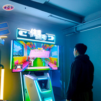Système de jeu interactif portable à monnayeur et à commande gestuelle, machine de jeu à tickets pour enfants, musée scientifique