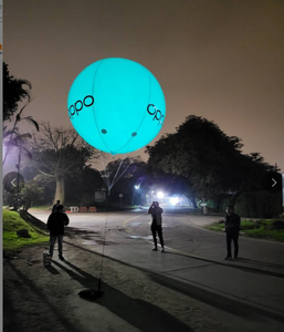 Produits gonflables publicitaires Ballon à l'hélium extérieur aérien Ballon arc-en-ciel gonflable géant personnalisé pour la décoration - Product Image 3