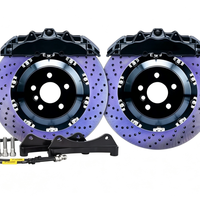 Grands étriers de frein à 8 pistons modifiés, système de freinage automobile de course à 8 pots, rotor de 405 mm, jantes de 19 pouces pour Toyota Alphard Raize Crown Audi