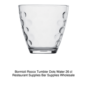 Verre à eau Bormioli Rocco Dots 26 cl H 8 cm Ø 8,5 cm - Product Image 2