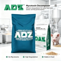 Liant de mycotoxines résistant aux hautes températures pour l'alimentation des porcs, de la volaille et des poissons