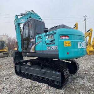 2023มือสอง kobelco SK200 20ton รถขุดตีนตะขาบไฮดรอลิกพร้อมปั๊มและแบริ่งส่วนประกอบหลักรวมมอเตอร์เครื่องยนต์ - Product Image 2