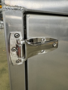 Heavy Duty 60" X 24"x 24" Aluminum <strong>Tool</strong> <strong>Box</strong> Flatbed Semi Double Door Barndoor Style <strong>Trailer</strong> Lockable <strong>Tool</strong> Cabinet - Product Image 2
