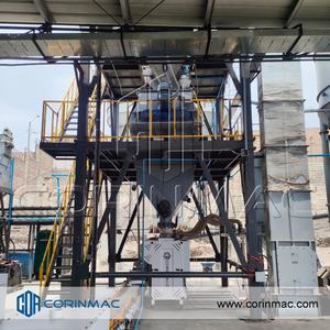 Machine automatique de fabrication de mastic pour murs 10-15 t/h Fournisseur de ligne de mortier sec pour carreaux de plâtre de mélange d'adhésifs entièrement automatique - Product Image 6