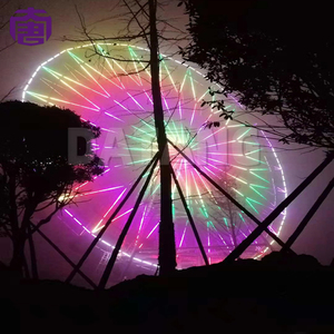 <b>Ferris</b> <b>Wheel</b> Led Point Light Pilots White Pvc Plastic Garden Landscape Amusement Park Lighting Ip65 Rating For Theme Parks - Product Image 2