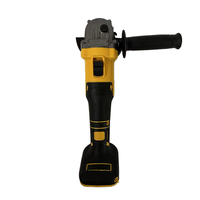 Meuleuse d'angle sans fil électrique rechargeable au lithium 21V personnalisable, sans balais, déclencheur, acier inoxydable, batterie industrielle
