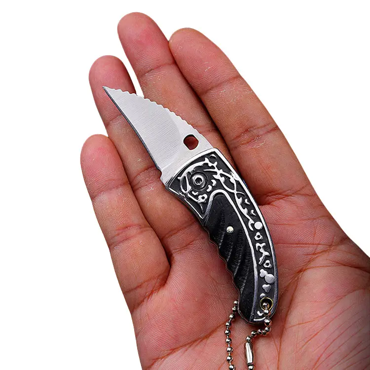 Melhor Vendedor De Aço Inoxidável Portátil Faca Dobrável Mini Sobrevivência Folding Caça Pocket Knife