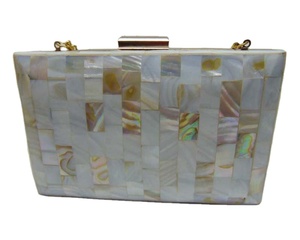 Pochette de soirée en perles, sac à main de luxe, Vintage, en métal, pour mère, nouvelle collection - Product Image 1