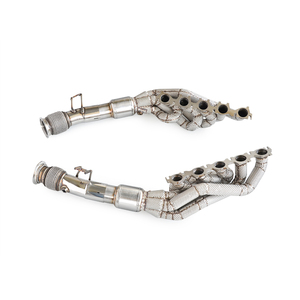 Collecteur d'échappement haute performance pour <span class=keywords><strong>AUDI</strong></span> <span class=keywords><strong>R8</strong></span> V10 5.2L 2010-2019 – Installation parfaite pour performance de course - Product Image 1