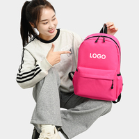 Mochila Personalizada de Moda, Impermeable, con Forro de Nailon Oxford, Cierre de Cremallera, Negra, para Universidad, Instituto, Unisex, Viajes, Uso Diario, para Portátil
