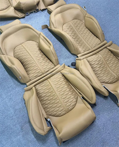 Coprisedili in Pelle per Auto, Accessori di Lusso Impermeabili, Set Completo per Audi S7 - Product Image 4