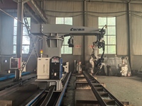 Robot de soldadura de 7 ejes de programación completamente automática para automatización de estructuras de acero, robot de soldadura sin enseñanza