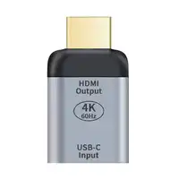 USB-C sorgente femminile all'adattatore 4K 60hz 1080p di HDTV del lavandino di Displayport DP per la compressa & il telefono & il computer portatile
