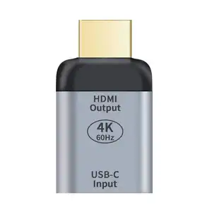 Cabletolink USB-C Perempuan Sumber Ke Mini Displayport DP Sink HDTV Adapter 4K 60Hz 1080P untuk Tablet & Telepon & Laptop