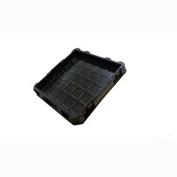 Plateau en plastique PS pour emballage sous blister, cartes mémoire, fournitures électroniques, plateau blister PS