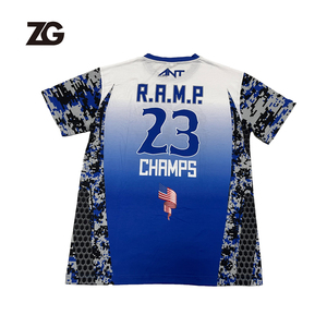 Tùy chỉnh thiết kế của riêng bạn phi tiêu áo chất lượng cao hội đồng quản trị ném trò chơi Vòng cổ ngắn tay áo phi tiêu T-Shirt - Product Image 3