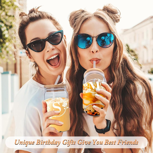 <span class=keywords><strong>Prix</strong></span> <span class=keywords><strong>de</strong></span> gros usine 16 oz tasse à café tasse à bière avec lettres tasses en verre avec couvercle en bambou et verre paille tasse en verre - Product Image 5