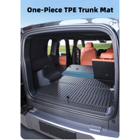 Tapis de protection arrière et tapis de coffre en TPE épaissi imperméable, compatible avec les accessoires BYD Titanium 7 Ti7
