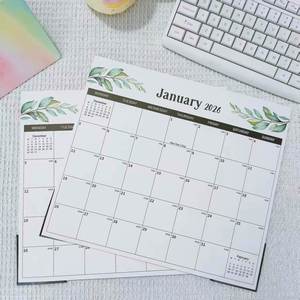 Calendario mensual grande de enero de 2026 a junio de 2027 con encuadernación de doble alambre, perfecto para el hogar o la oficina, ideal para promociones - Product Image 1