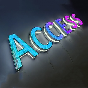 Insegna Luminosa LED Personalizzata in Acrilico con Lettere in Rilievo per Uffici e Boutique, Logo Aziendale Illuminato - Product Image 2