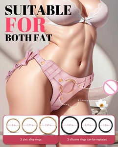 Strap on Dildo Sex Toys Adjustable Waist Thigh Strap on Pegging <strong>Harness</strong> Adult Strapless Strap for Lesbian Gay Vaginal Anal Play - Product Image 5