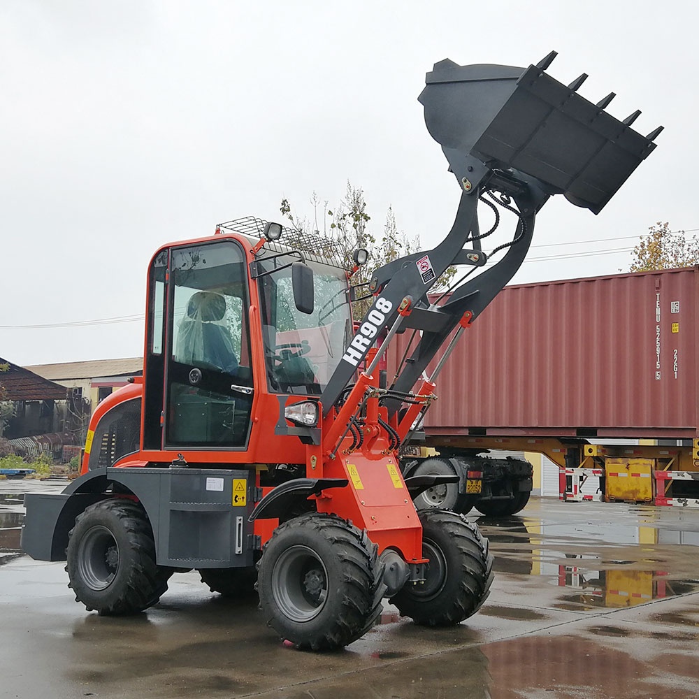 Бесплатная доставка, фронтальный погрузчик Euro 5 EPA, 2000 кг, землеройное оборудование, Большой мощный колесный погрузчик с газоном